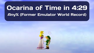 Ocarina of Time Any in 429 Emulator FWR [upl. by Michella581]