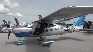 20230121 US Aircraft EXPO Part05  TECNAM P2008 MK II N402FG [upl. by Nyrak517]