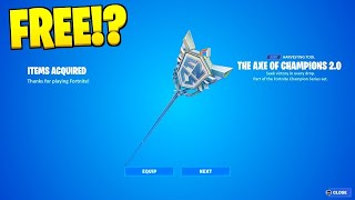 FNCS PICKAXE RELEASE DATE AND HOW TO OBTAIN FOR FREE [upl. by Novets]