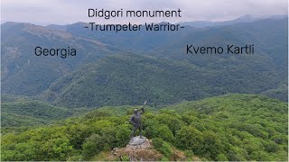 Trumpeter Warrior Didgori Memorial Kvemo Kartli region Georgia [upl. by Nordin632]