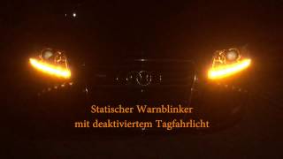 Audi A6 4F Dynamischer LED Blinker ScheinwerferLackierung Reparatur Wischblinker Laufblinker [upl. by Apicella423]