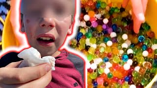 ‘Orbeez Challenge’ Mom With Stroller Shot With Water Pellets [upl. by Walston]