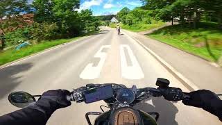 Harley Sportster S 1250  Riding the Legendary B500 Through the Black Forest 4K [upl. by Eylrac]