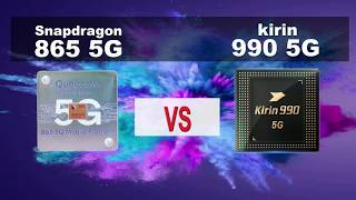 Qualcomm Snapdragon 865 vs Kirin 990 5G Chipsets  Comparison [upl. by Abshier]