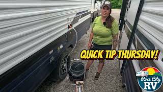 Quick Tip Thursday Water Pump Kit for Off Grid Camping [upl. by Varrian715]