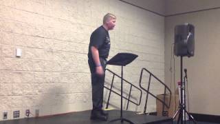 Fusion Presents Nick Beert Short Sermon Jr National Fine Arts 2013 [upl. by Nymsaj]