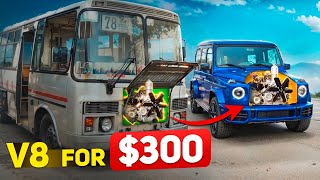 We swap a PAZ bus engine into our Gwagen [upl. by Uba961]