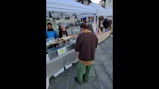 Mercatino a Firenze piazza del Carmine [upl. by Aekahs774]