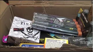 Halloween Feuerwerksverkauf 24  Feuerwerk Garage Schenefeld  Unboxing [upl. by Merari966]