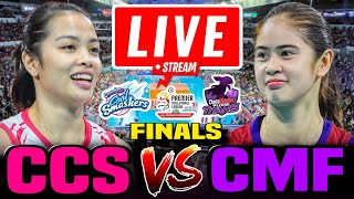 CREAMLINE VS CHOCO MUCHO 🔴LIVE NOW GAME 2  FINALS  GAME 2  AFC2024 creamline live ccs cmft [upl. by Yrred389]