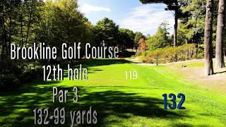 The par 3 12th hole at Brookline Golf Course in Brookline MA [upl. by Brynne]