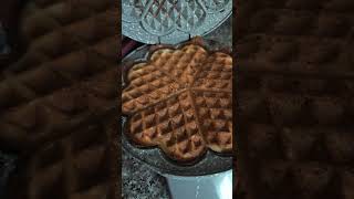 Waffle cake waffle waffletime shortsyoutube [upl. by Sheelah]