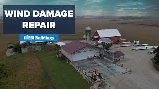 Storm Damage Reviving A Pole Barn [upl. by Nhaj]