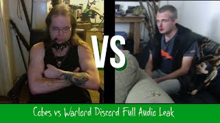 KingCobraJFS vs Warlord Full Discord Audio Leak [upl. by Rustice]