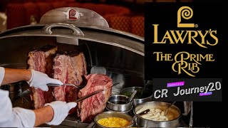 Lawrys Prime Rib Las Vegas return for another Feast in elegance for 2021 [upl. by Kariotta]