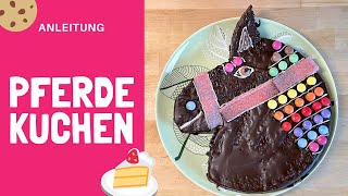 Rezept PferdekopfKuchen zum Kindergeburtstag [upl. by Middlesworth]