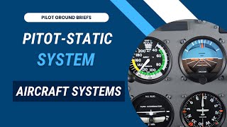 How do flight instruments work  Understand the Pitot Static System [upl. by Royall661]