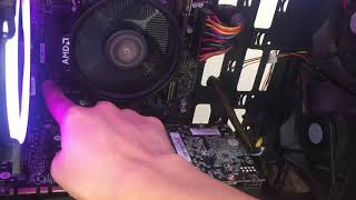 How to install FansDeep Cool XFAN 120 in your PC l Unboxing and Tutorial [upl. by Koorb]