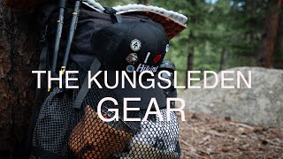 KUNGSLEDEN THRU HIKE 2023 THE GEAR [upl. by Deery]