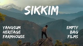 Sikkim  Yangsum Hertage Farm House  Property Video [upl. by Aerahs906]