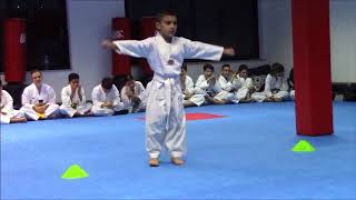 PRIMO ESAME TAEKWONDO DI SAMUEL [upl. by Adnalra983]