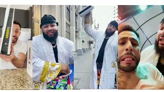 Giving my best friend Fake PS5 😲 Anwar Jibawi amp kanekong 😂Playstation 5 prank ps5 prank [upl. by Nya]