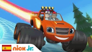 ¡Las Mejores Transformaciones de Blaze Blaze y los Monster Machines  Nick Jr España [upl. by Yornoc754]