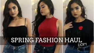 SPRING 2017 TRYON HAUL  Forever 21 Zaful  SheIn [upl. by Eirac544]