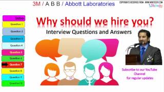 3m  abb  abbott laboratoriestop most interview questions and answers [upl. by Euqinobe315]