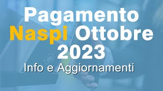 💶Pagamento NASPI Ottobre 2023 quando arriva [upl. by Sugar]