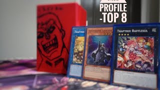 Phantom Knightmare Premiere event  TOP 8 TrapTrix Deck Profile [upl. by Naashar]