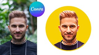 Canva Portrait Cartoon Photo Editing Tutorial [upl. by Nomyt694]