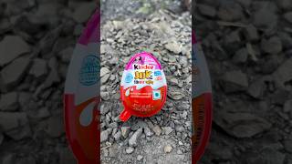 Kinder joy and red colour gems popsicle shorts kinderjoy [upl. by Alrick]