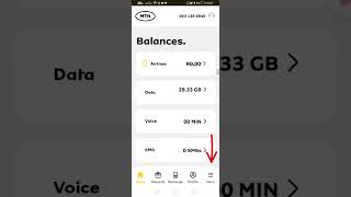 How to do MTN Data Share using your App  Data Share  MTN  Prepaid  Contract [upl. by Nnaarual]