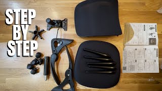 Winrise Office Chair Ergonomic Desk Chair Unboxing and Assembly Start to finish [upl. by Londoner757]