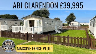 Stunning Static Caravan on a Large Fenced Plot for Sale in the UK [upl. by Yelwah]