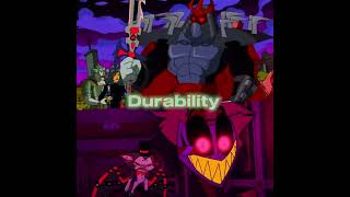 Alastor vs Tengu Shredder shorts hazbinhotel edit tmnt whoisstrongest tmnt2003 vs [upl. by Nels922]