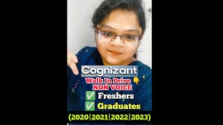 Cognizant  Non Voice Process  Jobs for Freshers 2023  BPO Jobs 2023💥shorts [upl. by Nosyerg]