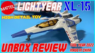 LIGHTYEAR HYPERSPEED SERIES XL15 BY MATTEL UNBOX REVIEW [upl. by Rosenkranz740]