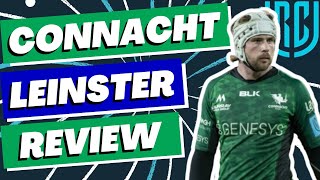 URC Round 7  Connacht v Leinster Match Review [upl. by Eeliram]