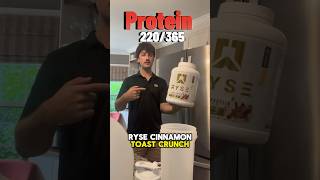 🧑‍🍳🔥 ryse proteinshake proteinpowder review gymbro gymfood supplements nutrition [upl. by Etam]