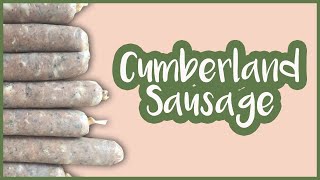 Cumberland Sausage Recipe in collagen casing [upl. by Burd]