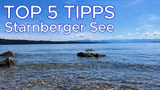 TOP 5  Starnberger See  4K  Bayern  Ausflugstipps [upl. by Reamonn]