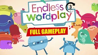 Endless Wordplay Full Game Walkthrough  3Hour Educational Spelling Adventure for Kids [upl. by Afihtan577]