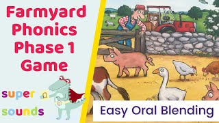 Phonics Phase 1 game  Oral Blending [upl. by Kiona]