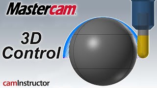 Mastercam 3D Toolpath Control [upl. by Sherry]