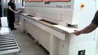 Single Sided Auto Edge Bander Olimpic K600 YouTube [upl. by Anaek]