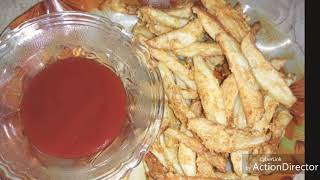 Besan Coated french fries ll besan chips recipe ll Besan wali chips recipe in urdu ll finger chips [upl. by Arondell]