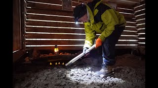 Amethyst mining shelter in Nuuksio Reindeer Park [upl. by Altheta]