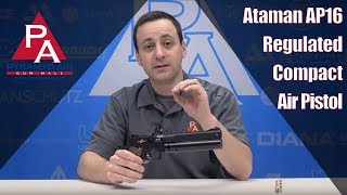 Ataman AP16 Regulated Compact Air Pistol [upl. by Celina]